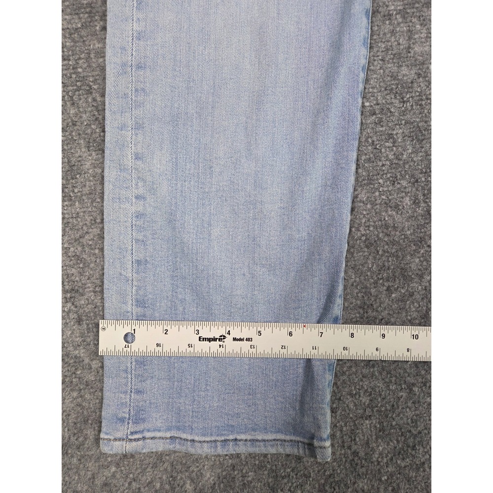 Levi's 501 Original Fit Jeans Mens 33x30 Light Wash Blue Button Fly Denim 78/4 - Picture 10 of 12